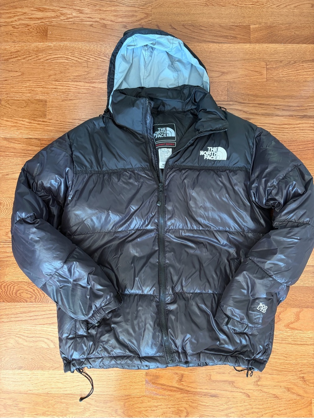 The North Face Summit Series 900 LTD Goose Down Puffer Jacket Black Mens XL